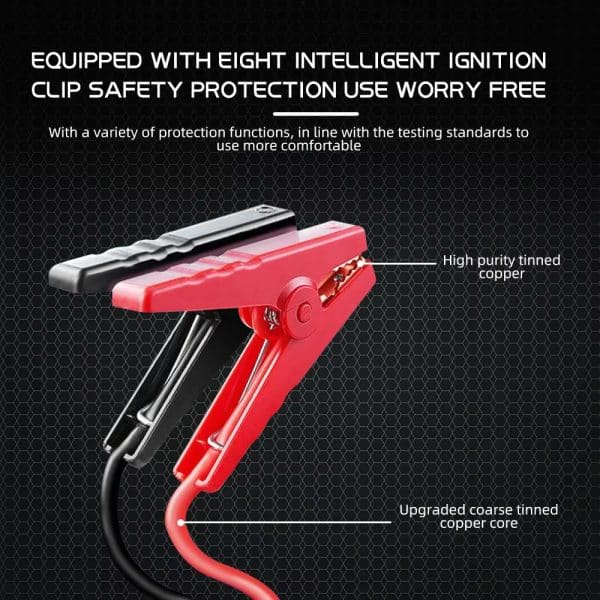 10000mAh Car Battery Booster 12V 400A Jump Starter Pack USB Charger Power Bank