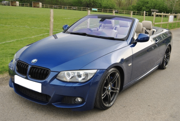 BMW E92 E93 3 Series LCI Facelift 2010-13 Gloss Black Dual Slat Kidney Grille
