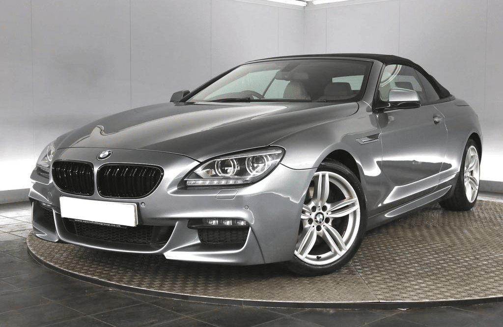 BMW F06 F12 F13 6 Series (2011-18) M6 Style Dual Slat Gloss Black Kidney Grille
