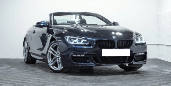 BMW F06 F12 F13 6 Series (2011-18) M6 Style Dual Slat Gloss Black Kidney Grille