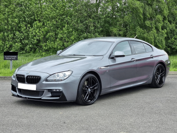 BMW F06 F12 F13 6 Series (2011-18) M6 Style Dual Slat Gloss Black Kidney Grille