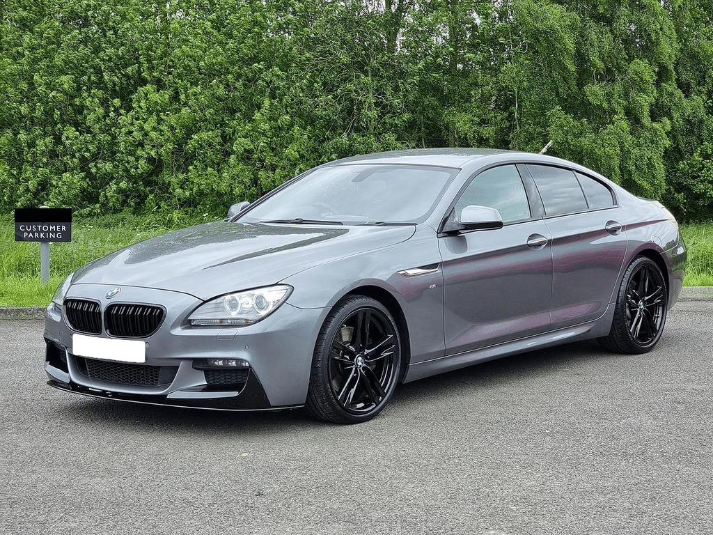 BMW F06 F12 F13 6 Series (2011-18) M6 Style Dual Slat Gloss Black Kidney Grille