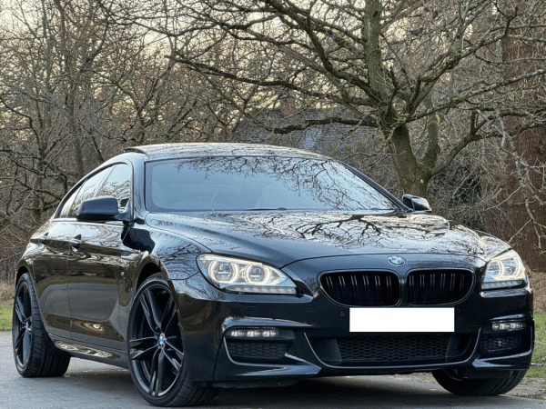 BMW F06 F12 F13 6 Series (2011-18) M6 Style Dual Slat Gloss Black Kidney Grille