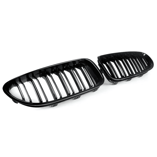 BMW F06 F12 F13 6 Series (2011-18) M6 Style Dual Slat Gloss Black Kidney Grille