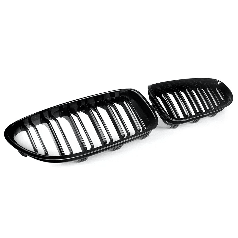 BMW F06 F12 F13 6 Series (2011-18) M6 Style Dual Slat Gloss Black Kidney Grille