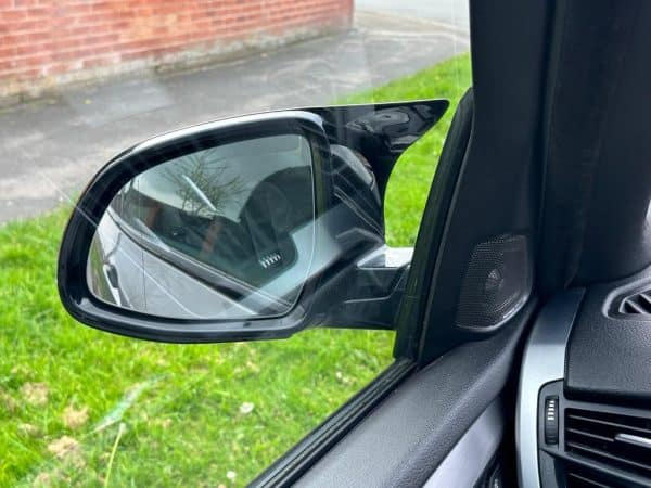 BMW F15 F16 F25 F26 X3 X4 X5 X6 M Style Gloss Black Wing Mirror Covers Caps Set