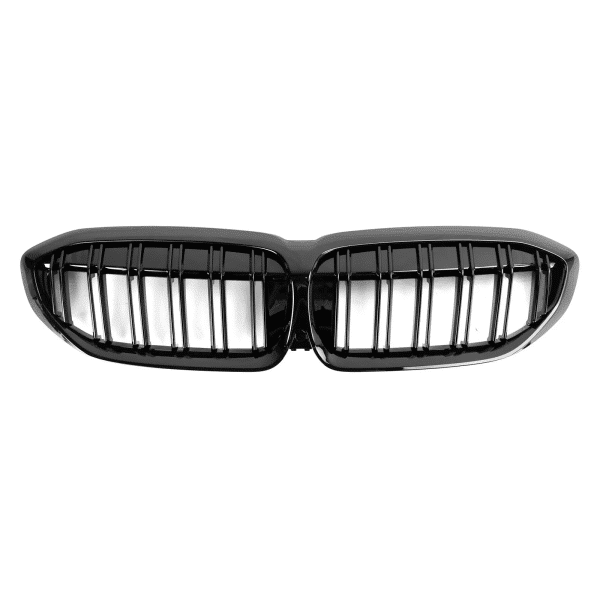 BMW G20 G21 3 Series Pre-LCI (2019-2022) Dual Slat Gloss Black Kidney Grille