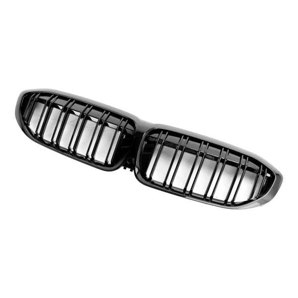 BMW G20 G21 3 Series Pre-LCI (2019-2022) Dual Slat Gloss Black Kidney Grille