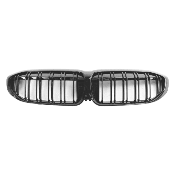 BMW G20 G21 3 Series Pre-LCI (2019-2022) Dual Slat Gloss Black Kidney Grille