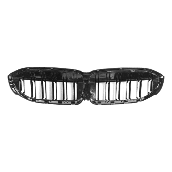 BMW G20 G21 3 Series Pre-LCI (2019-2022) Dual Slat Gloss Black Kidney Grille