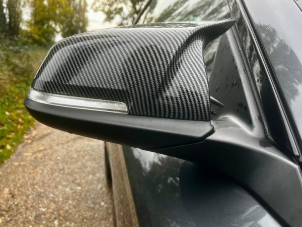 BMW F20 F21 F22 F30 F31 F32 F33 F36 M Style Carbon Fibre Look Wing Mirror Covers