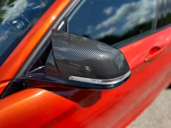 BMW F20 F21 F22 F30 F31 F32 F33 F36 M Style Carbon Fibre Look Wing Mirror Covers