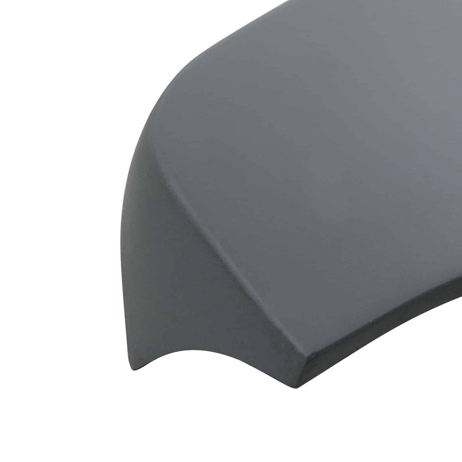 Ford Transit Custom Rear Twin Barn Doors Roof Spoiler PU Plastic Primed Finish