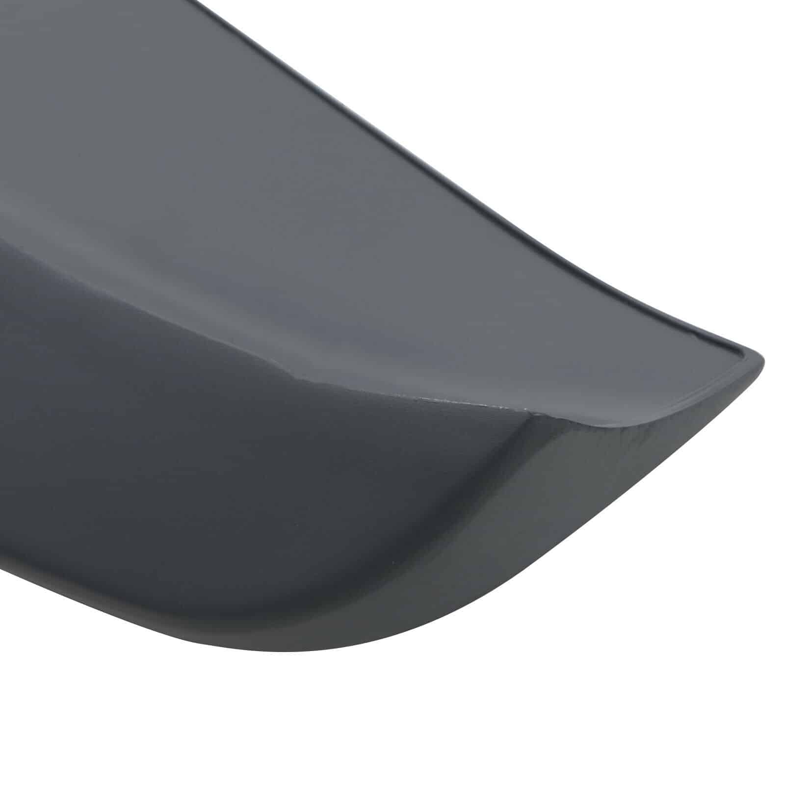 Ford Transit Custom Rear Twin Barn Doors Roof Spoiler PU Plastic Primed Finish
