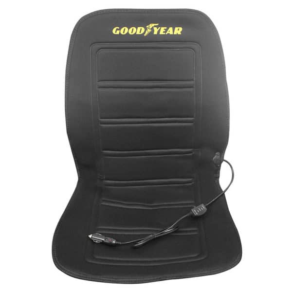 Goodyear Heated Car Seat Cushion 12V Universal Fitment Luxury Winter Heater