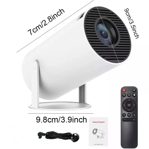 4K Ultra HD Smart Multimedia Projector 5G Wi-Fi Bluetooth Home Cinema Theater