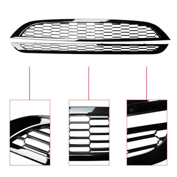BMW Mini Cooper R50 R52 R53 (2001-2006) S & GP JCW Aero Style Honeycomb Grille